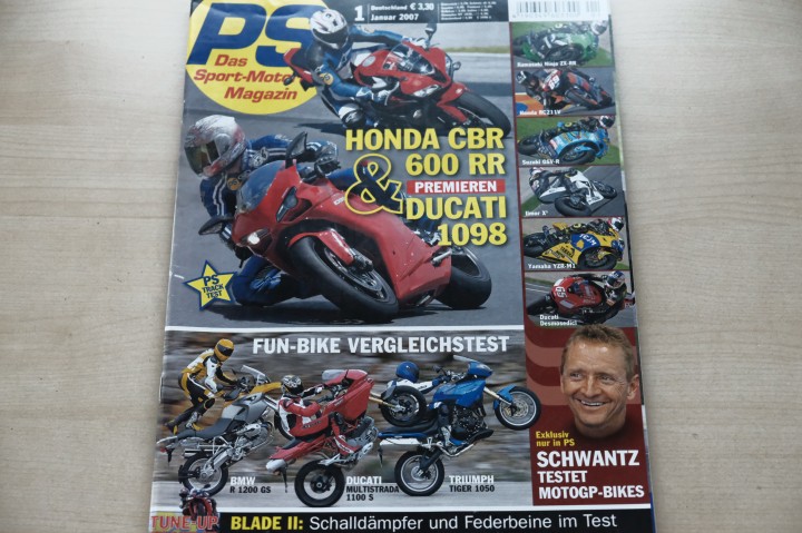 Deckblatt PS Sport Motorrad (01/2007)
